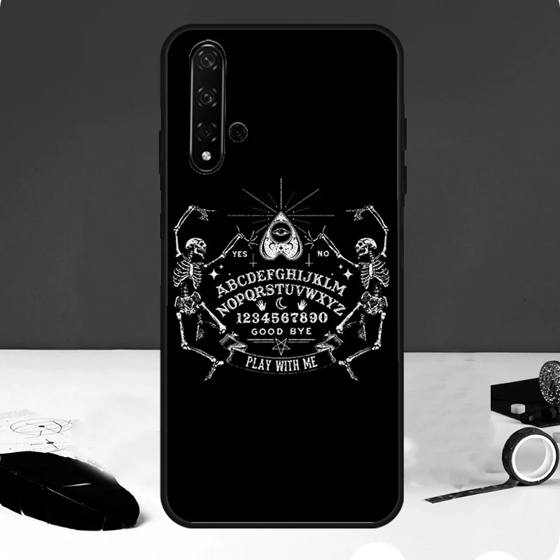 Funda con placa Ouija para Huawei Nova 3i 7i 8i 11i 12i 9 10 SE Y60 Y61 Y70 Y72 Y73 Y90 Y91 P20 P30 P40 Lite - imagen 5