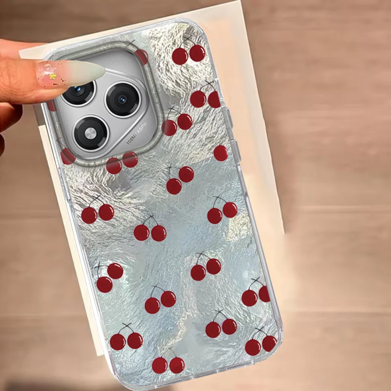 Para Honor 400 200 Pro 400 200 Lite X9b Migic6 7 5 Lite X8b X8c X9a X9c X7c X8a X7B X6 70 Lite 5G bonita funda de teléfono con estampado de cereza - imagen 4