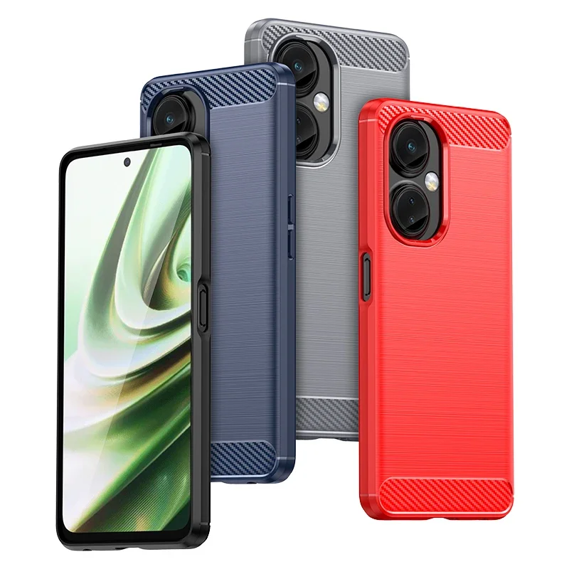 Funda de teléfono protectora resistente a los golpes para OnePlus Nord CE3 Lite, Nord N30, OPPO K11X, funda trasera de TPU de silicona suave - imagen 2