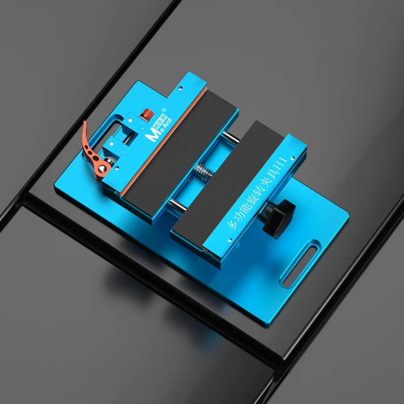 Nuevo MaAnt H1 cubierta trasera de teléfono giratoria accesorio de reparación de vidrio soporte de desmontaje multifunción abrazadera de fijación para mantenimiento de teléfono - imagen 5