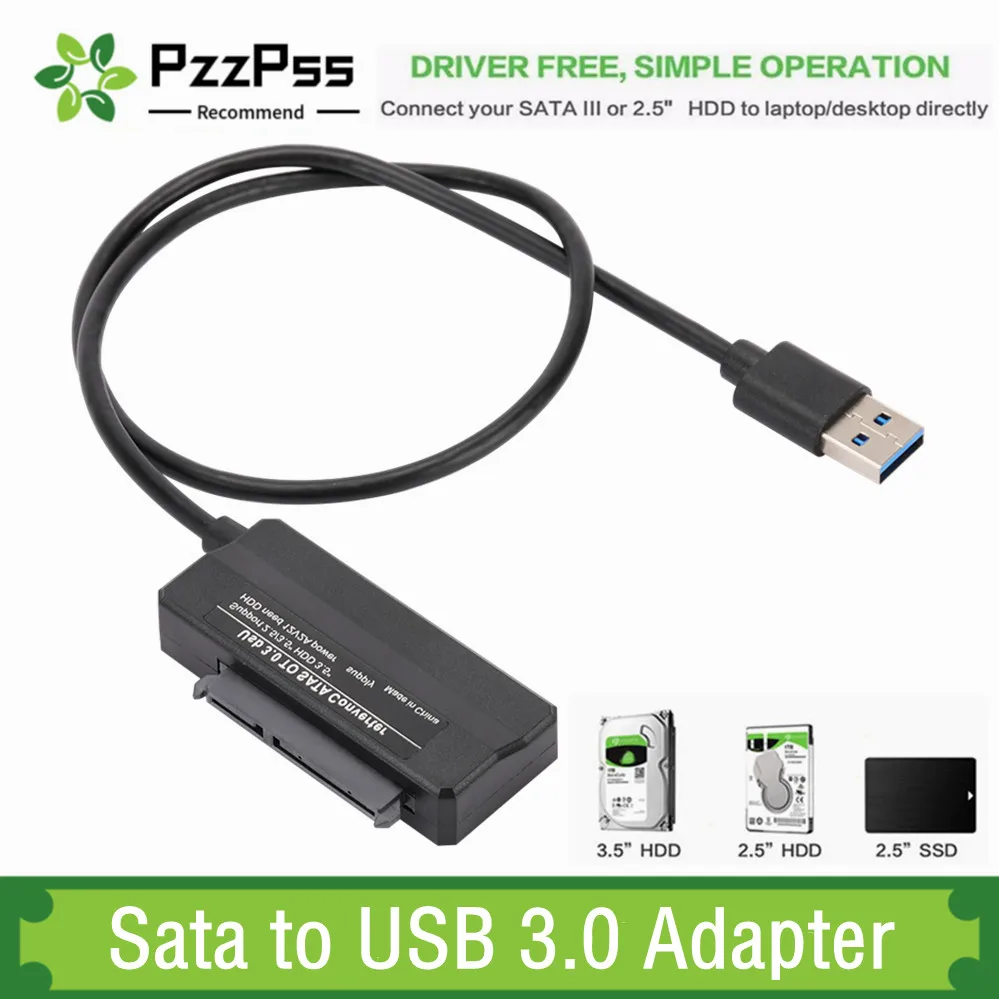 Cable Adaptador SATA a USB 3.0 - Vista principal