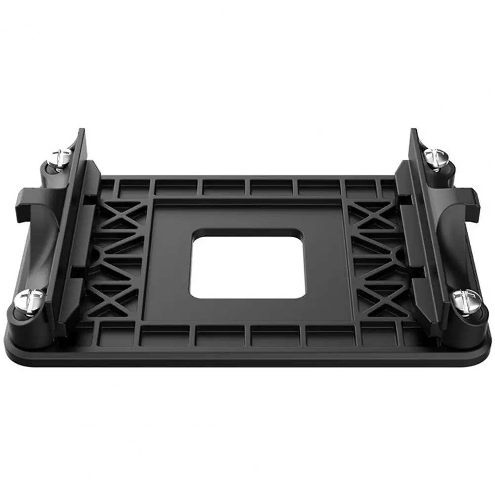 Hoja de montaje práctica para enfriador de CPU, soporte para radiador, disipador térmico de CPU, antirotura, color negro sólido - imagen 5