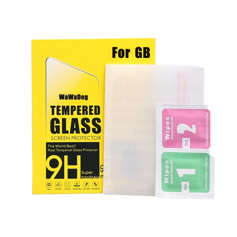 Vidrio templado antiarañazos para Gameboy Advance Color para GB GBC GBA GBP GBA SP Protector de pantalla de consola película protectora - imagen 2