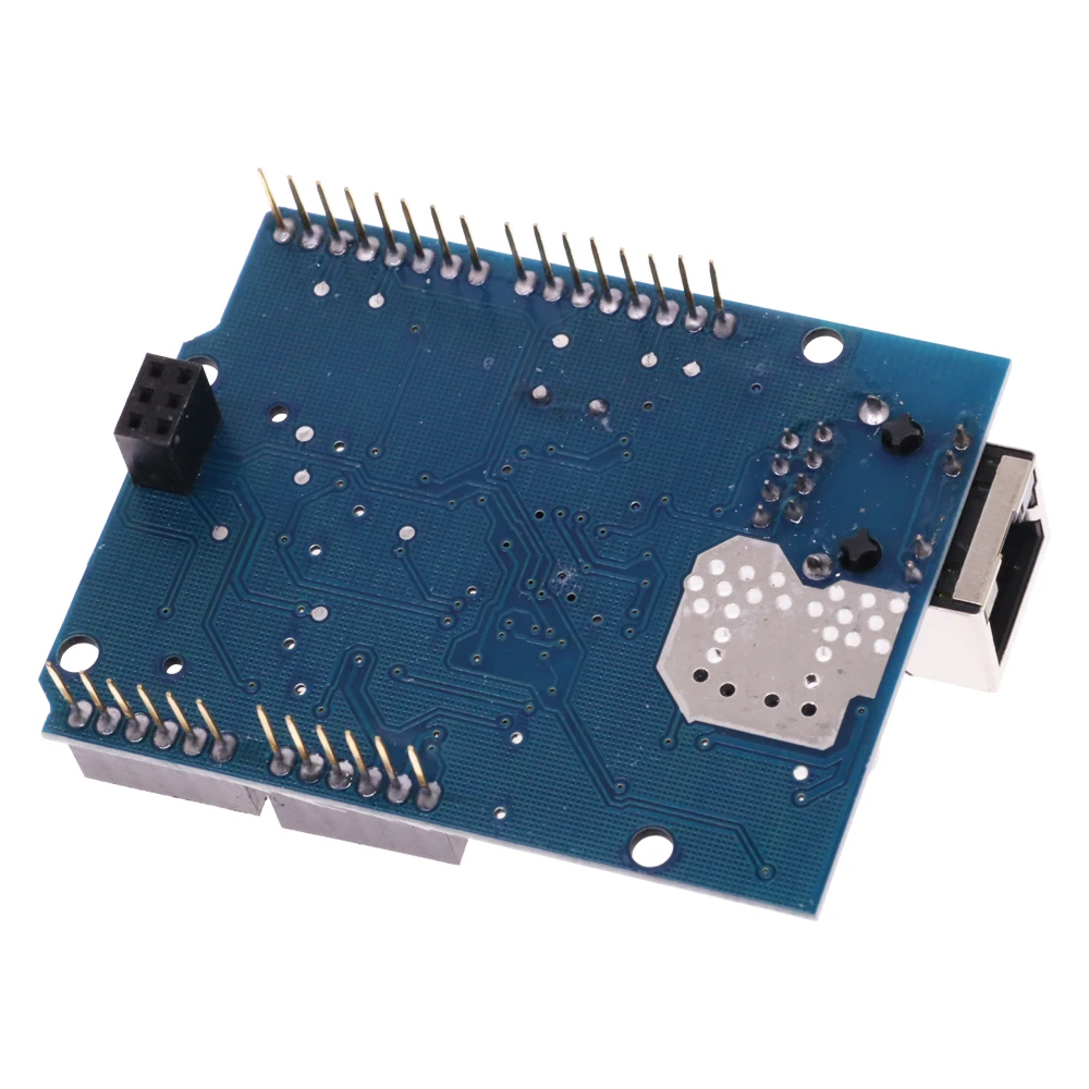 UNO-escudo Ethernet Wiznet W5100 R3 Mega2560 1280 328, placa de desarrollo de extensión para tarjeta Micro SD Arduino, módulo de puerto de red - imagen 5