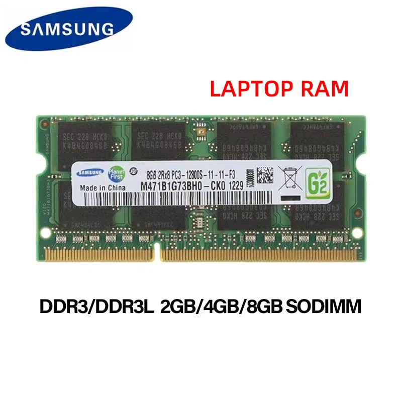 SAMSUNG DDR3 DDR3L Sodimm 2GB 4GB 8GB 1066MHz 1333MHz 1600MHz 1866MHz 204pin Memoria Ram para computadora portátil - imagen 2