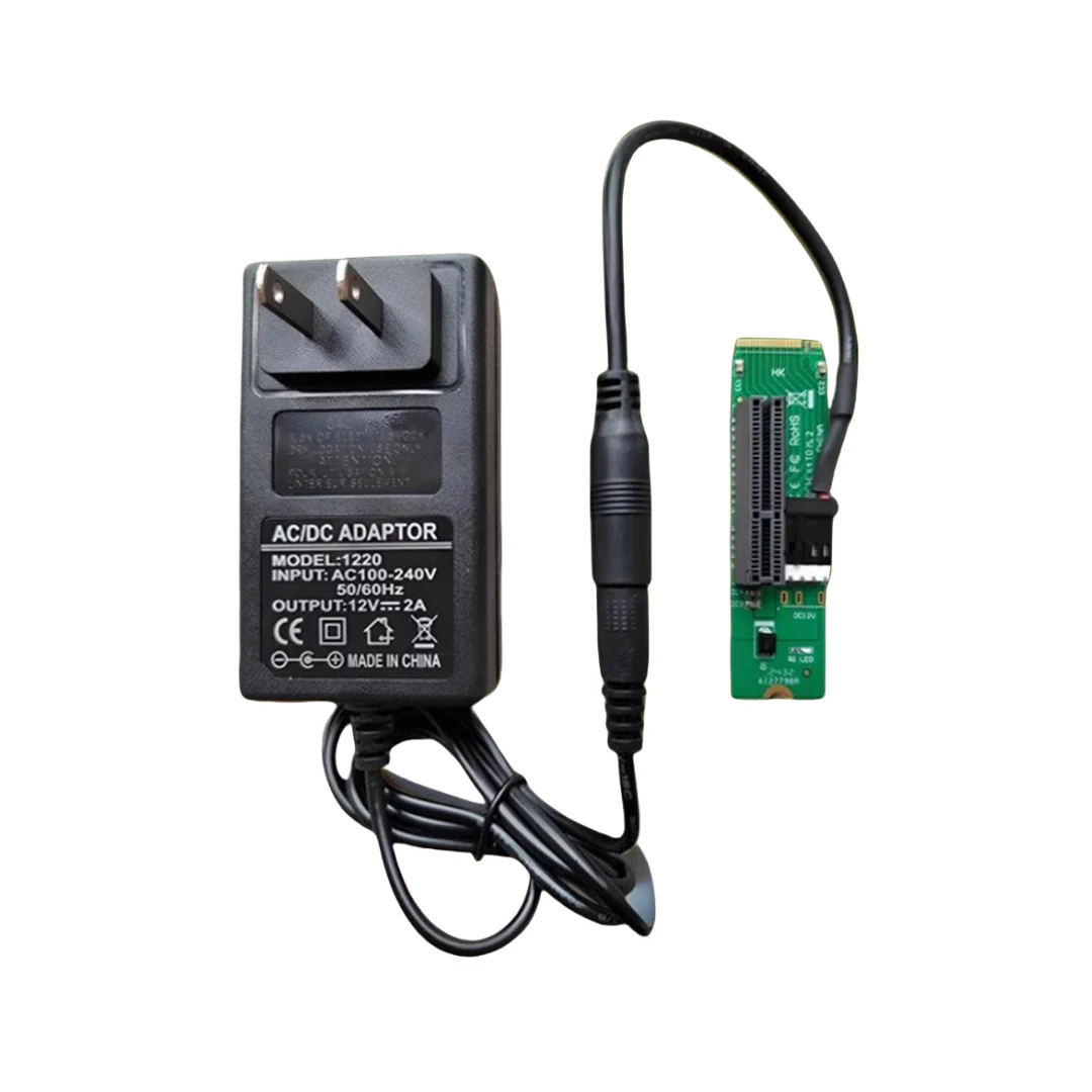 Tarjeta adaptadora USB4 Thunderbolt a PCIE, fuente de alimentación CC de 40Gbps, tarjeta gráfica externa eGPU BMD FPGA DMA, tarjeta de recolección de datos - imagen 5