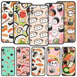 Funda Samsung A56 Antigolpes Sushi Dibujos Animados
