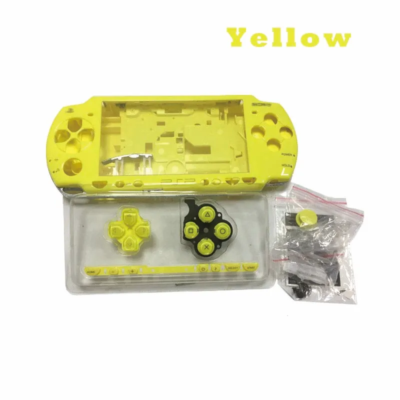 Juego completo de carcasa de 16 colores para PSP2000 OEM, funda con Kit de botones para PSP2000 con destornillador y película protectora gratis - imagen 5