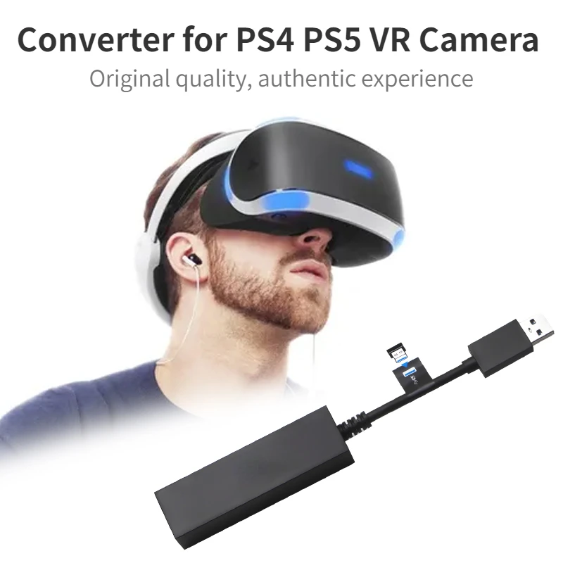 Cable convertidor de calidad Original adecuado para Sony PS5 VR Game PS4, Cable de conversión de cámara adecuado para juego PSVR - imagen 5