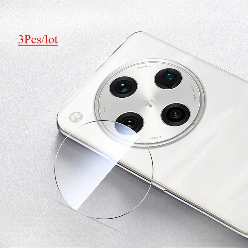 3 uds para Oppo Find X8 Pro X7 protectores de pantalla de lente de cámara Ultra transparente para OPPO Find X8 X6 Pro película protectora de vidrio trasero
