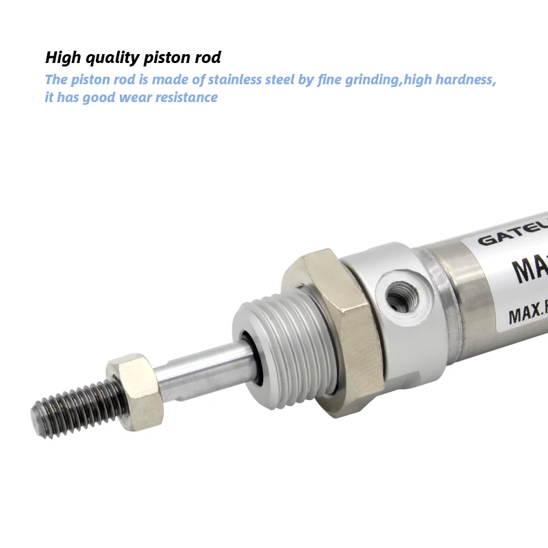 MA16 Mini cilindro de aire Mini cilindros redondos de doble acción MA16X25S MA16X50S - imagen 4