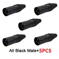 Black male 5pcs