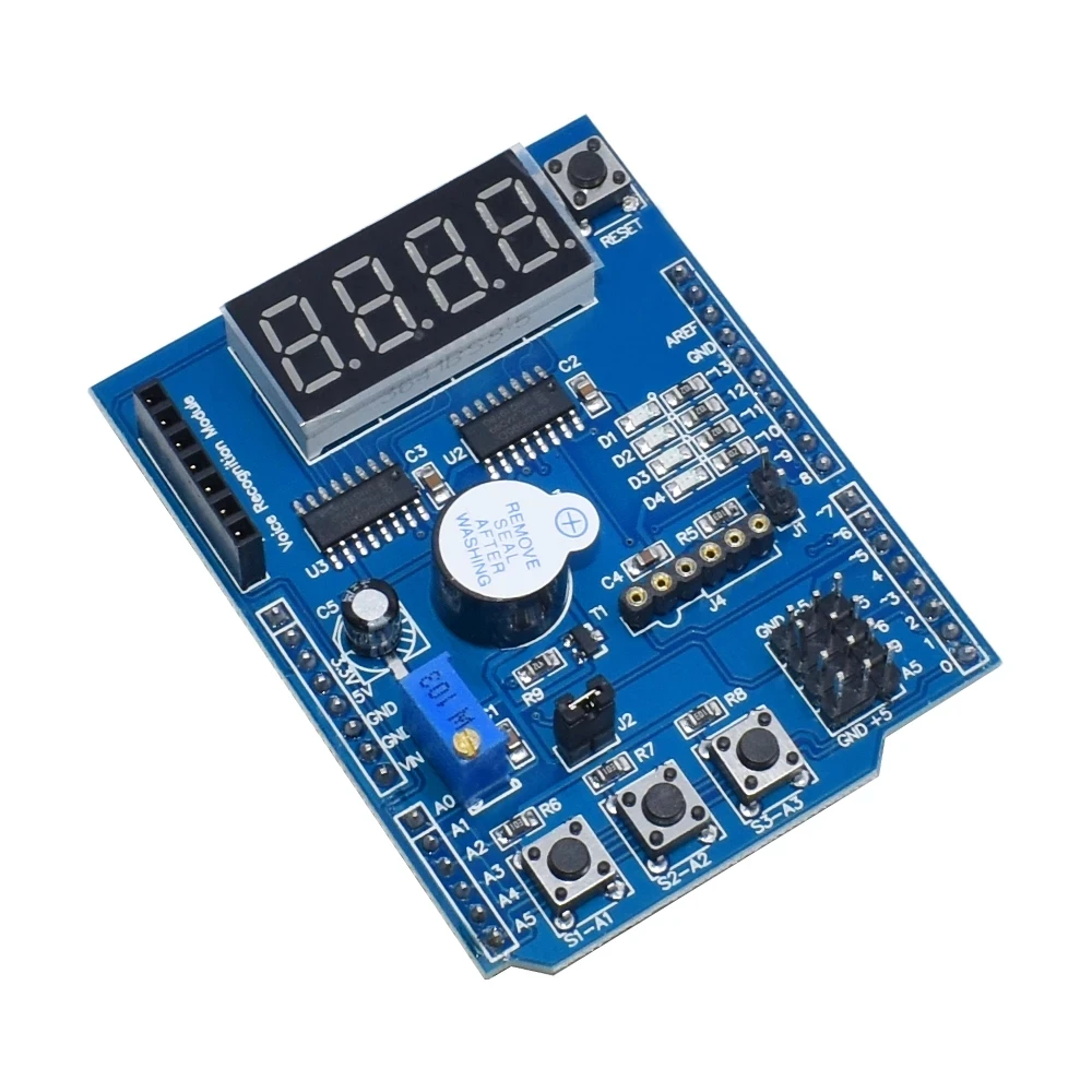 Placa de desarrollo de expansión multifuncional para Arduino, Base de aprendizaje UNO, LENARDO Mega 2560, escudo, Kit de bricolaje, 1 unidad - imagen 4