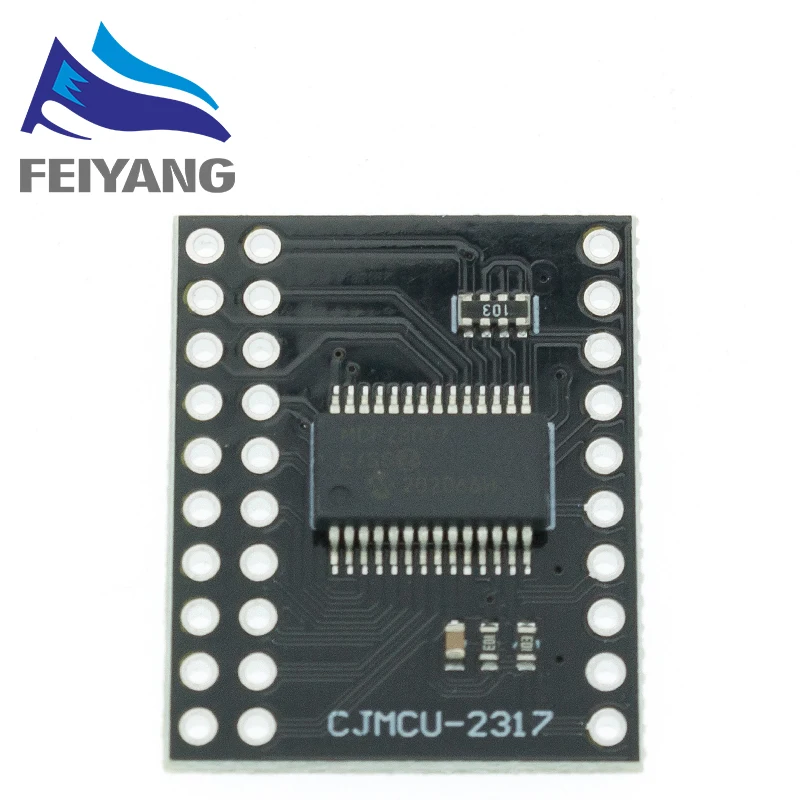 Módulo de interfaz serie MCP23017, 3 uds., IIC I2C SPI, pines expansores de E/S bidireccionales de 16 bits, módulo de interfaz serie de 10Mhz - imagen 4
