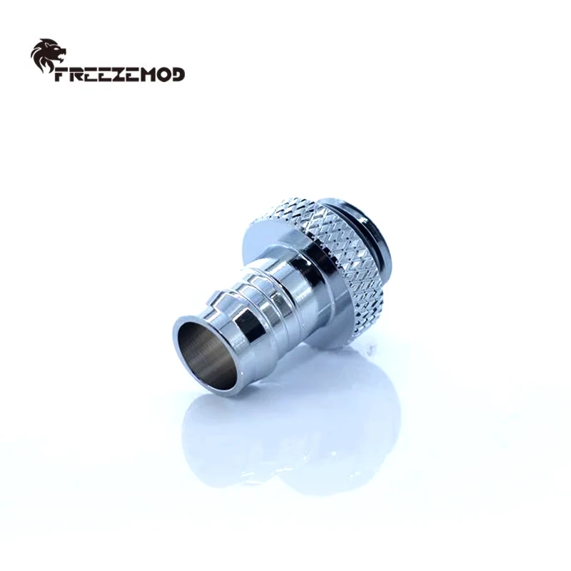 FREEZEMOD-manguera de enfriamiento para PC, accesorio para tubo Flexible de 10x13mm, Pagoda retorcida a mano, negro plateado, HBT-B3L - imagen 5