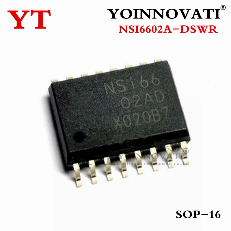 1-100 Uds NSI6602AD NSI6602A-DSWR SOP-16 - imagen 2