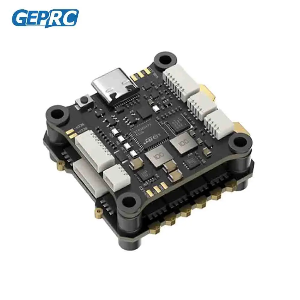 GEPRC Fettec G4 Alpha GF50A FPV Stack G473 controlador de vuelo FETTEC S2M Dshot2400 GF50A 4 en 1 ESC para FPV modelo de Dron de estilo libre