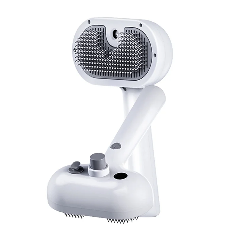 ABWG-cepillo de peine en aerosol para mascotas para perros con carga USB, peine para gatos, rodillo de pelo para mascotas, peine de depilación flotante, cuidado de mascotas - imagen 2