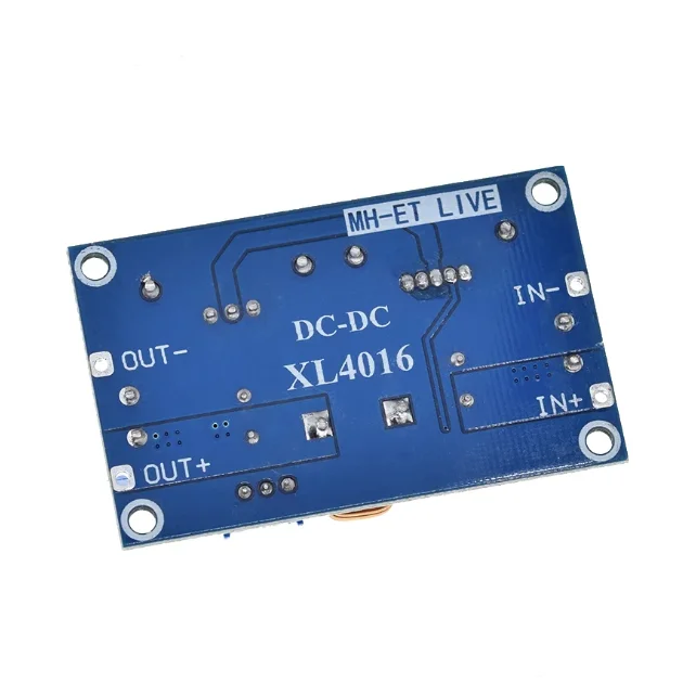 XH-M401-Módulo Buck XL4016E1, placa de voltaje ajustable de alta potencia CC, 8A grande con regulador, DC-DC - imagen 4