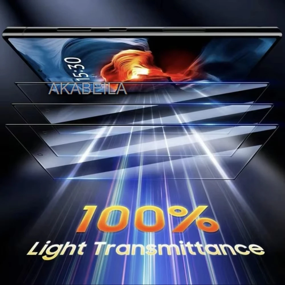 Protector de pantalla de desbloqueo fácil de instalar, vidrio templado para Samsung S25 Ultra Edge S24 Plus S23 FE S22 S21 S20 FE A73, 1-5 uds. - imagen 4