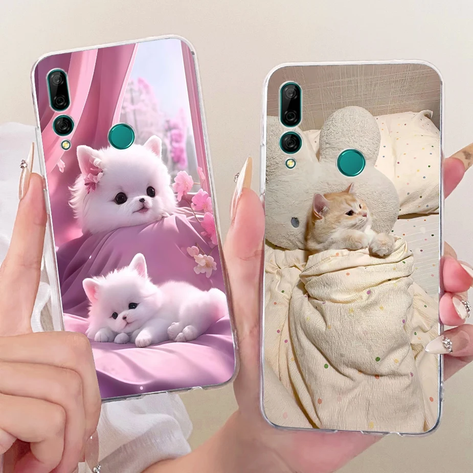 Para Huawei Y9 Prime 2019 funda de lujo pintada con mariposa funda de teléfono de silicona suave para Huawei P Smart Z PSmartZ STK-LX1 Shell - imagen 2