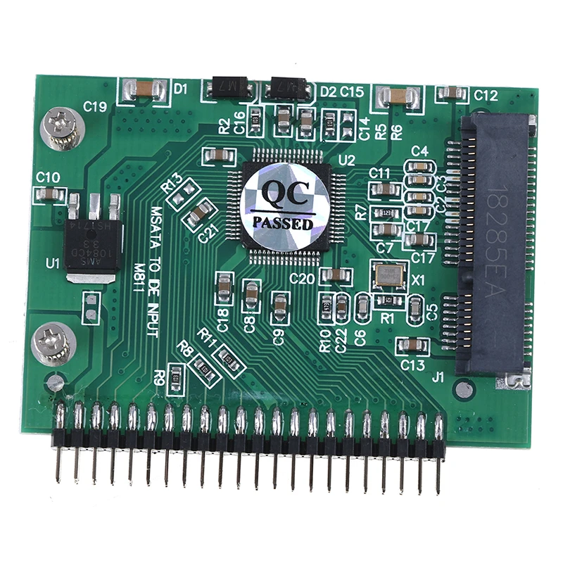 MINI PCI-E MSATA SSD, disco de estado sólido de 44 pines a 1,8 pulgadas, 3,3 V, IDE/2,5 pulgadas, 5V, tarjeta adaptadora IDE, convertidor mSATA a IDE, placa elevadora - imagen 2