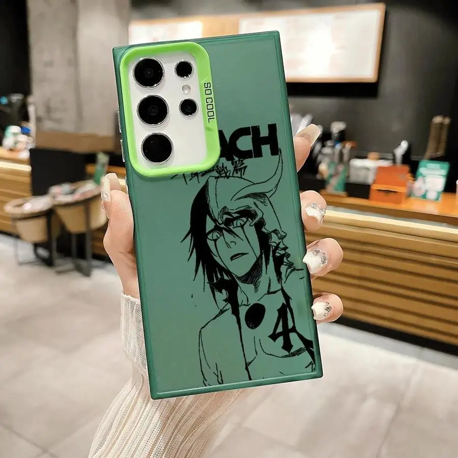 Funda blanda para Samsung Galaxy S24 FE Note 20 Ultra S23 S23 S20 Plus S21 S22 S25 Anime Ulquiorra Cifer - imagen 3