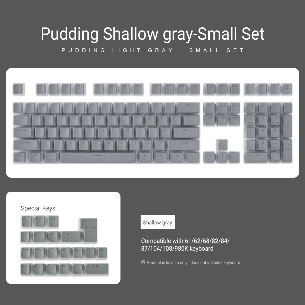 Gray Keycap
