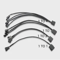 Divisor Molex 4 Ventiladores PC – Cable Alimentación