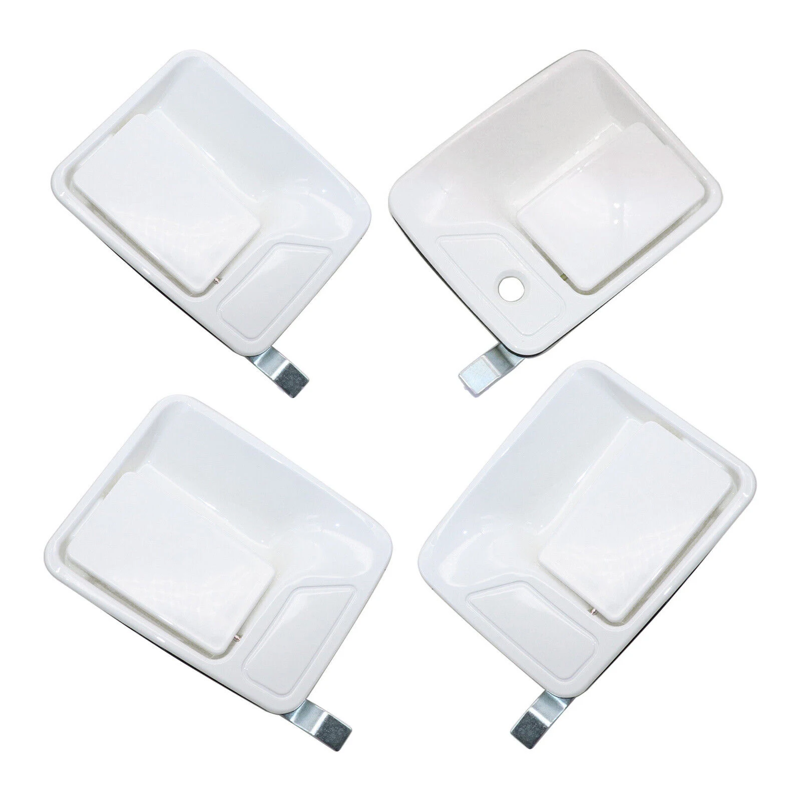 4 Stks/set Vervangen Voor En Achter Buiten Buitendeurhandgreep Voor Ford Super Duty F250 F350 1999-2016 7c3z2522405aa Auto-Accessoires - imagen 2