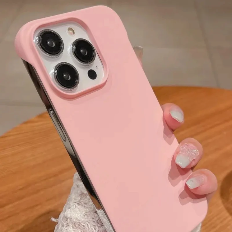 Funda 16 Pro ultrafina y delgada para teléfono duro de PC para iPhone 16 11 14 12 13 15 Pro Max, funda trasera mate sin bordes 14 15 16 Plus - imagen 4