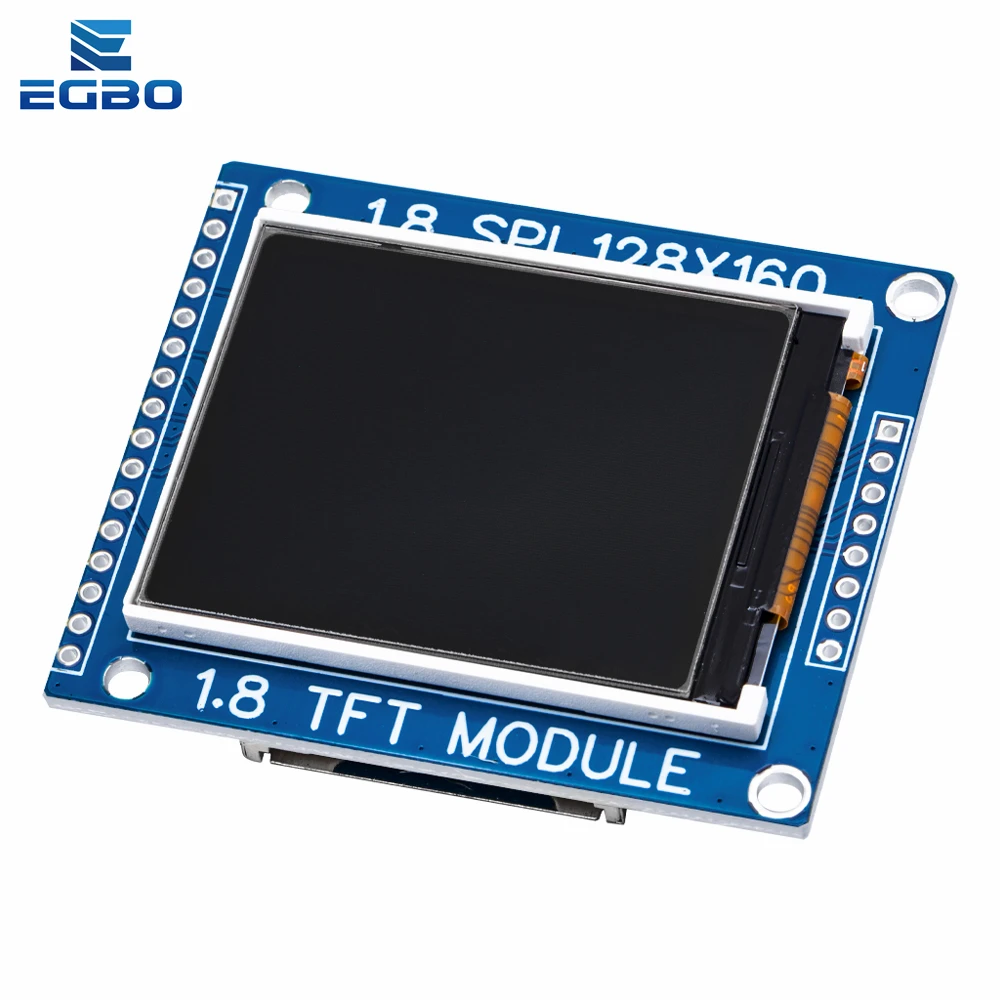 Módulo de pantalla LCD SPI TFT de 1,8 pulgadas 128x160 con adaptador PCB, interfaz IO de doble potencia de 3,3 V/5 V para Arduino - imagen 3