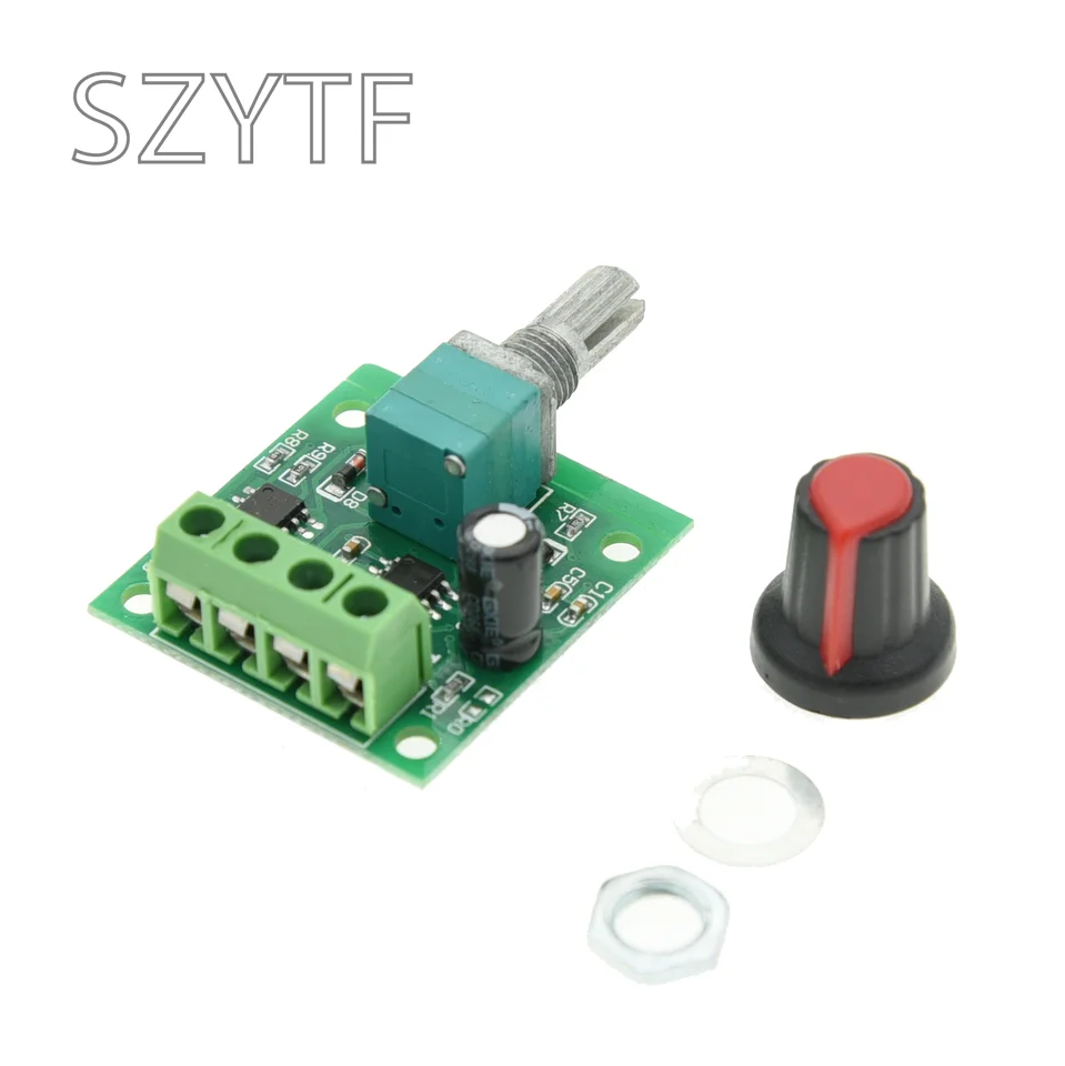 PWM DC Motor gobernador 1,8 V 3V 5V 6V 12V 2A Interruptor de velocidad interruptor función 1803BK