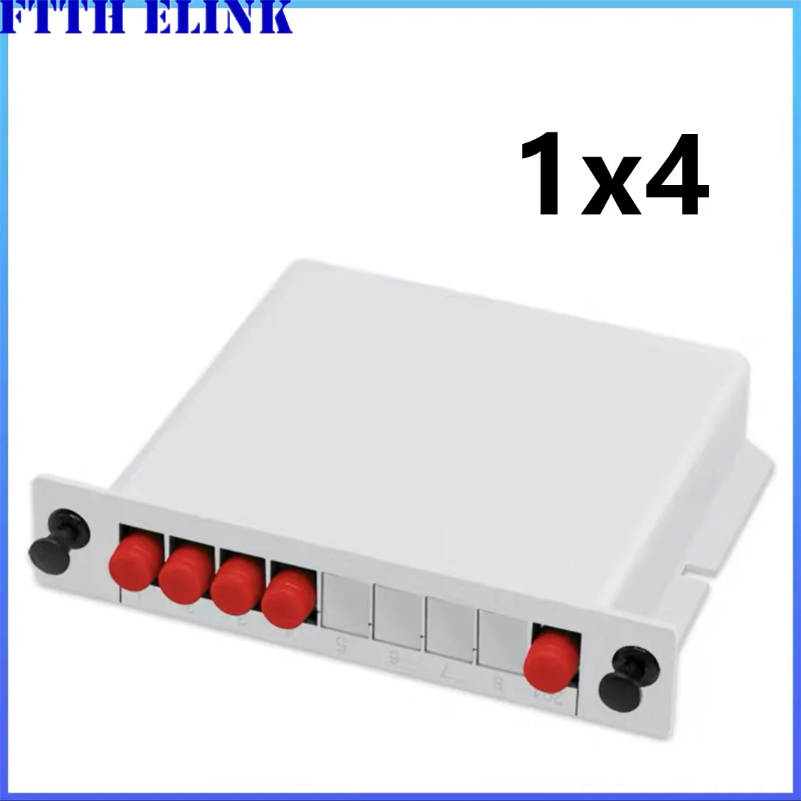 FC fiber splitter 5pcs SM LGX box 1*2 1*4 GEPON FTTH FC UPC 1*8 1*16 singlemode PLC optical fiber coupler Cassette Telecom GPON - imagen 4