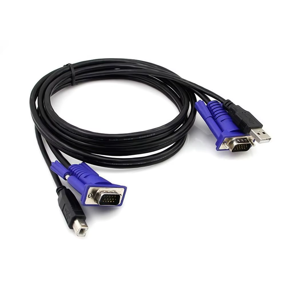 Conmutador KVM 4 Puertos USB 2.0 – VGA para 4 Ordenadores - imagen 2