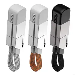 Llavero Cable USB-C 6 en 1 Carga Rápida 60W Magnético