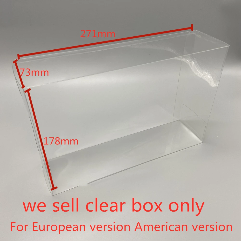 Protector de caja transparente para SEGA Genesis Mni, cajas de recogida para SEGA/Mini Game, estuche de exposición transparente para EUR y EE. UU. - imagen 2