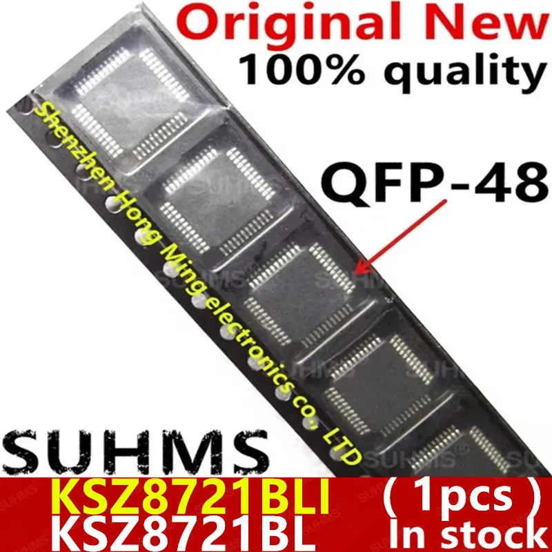 (1 pieza) 100% nuevo KSZ8721BL KSZ8721BLI QFP-48 - imagen 2