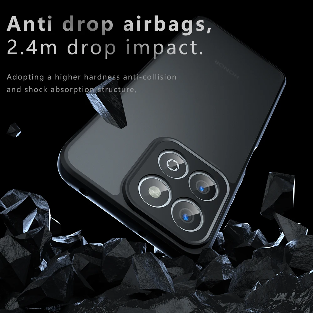 Funda para Honor X7C Funda ultrafina mate translúcida y transparente protección completa Funda para Honor 200 Smart Capa - imagen 5