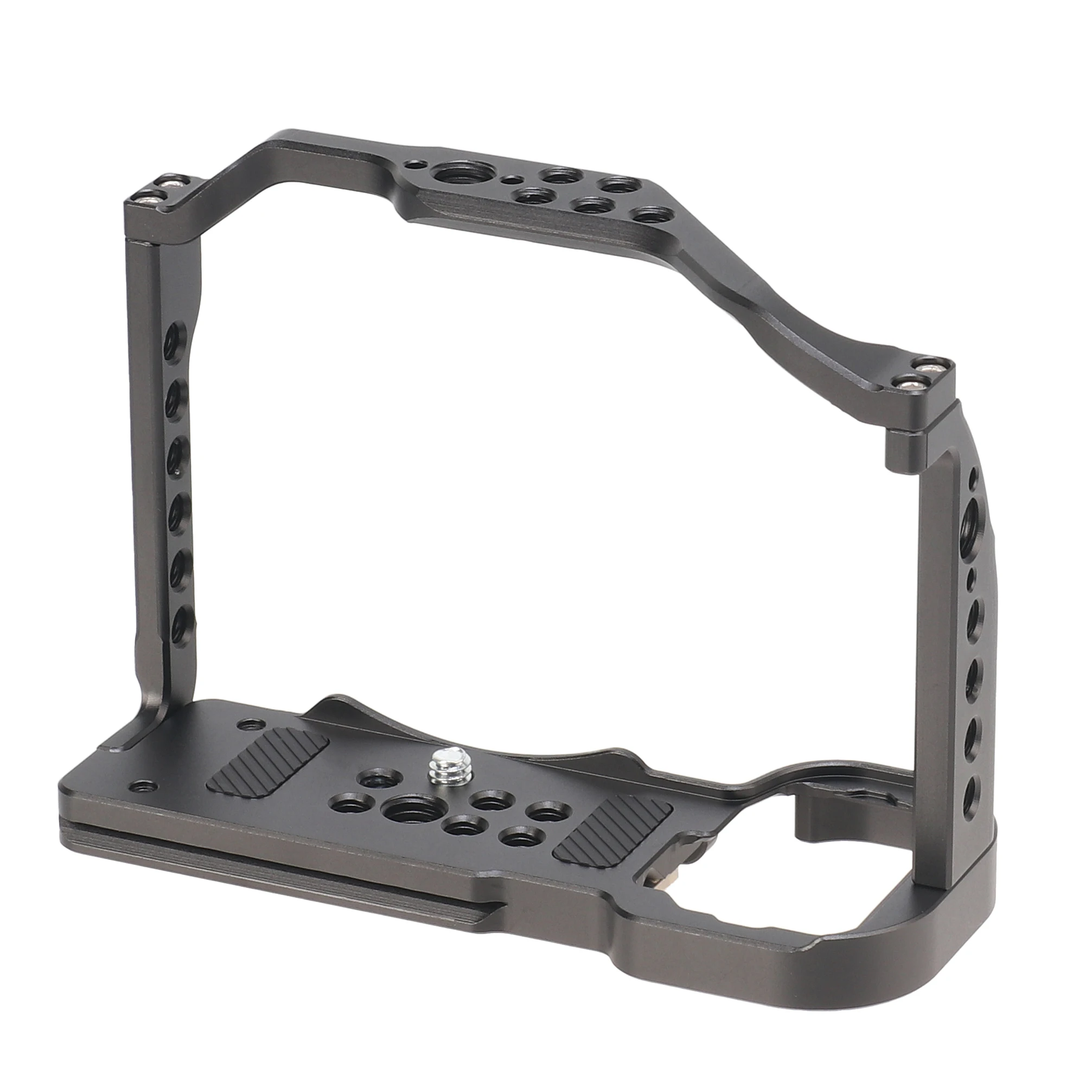 Jaula de cámara para Sony ZV-E1, Kit de marco de expansión, placa L de Disparo Vertical con orificio de 1/4 "y 3/8", aleación de aluminio - imagen 4