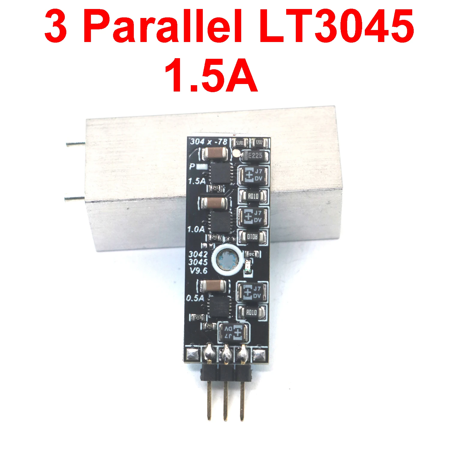 1.5A 3 paralelo LT3045 regulador lineal de bajo ruido fuente de alimentación DC 2V-20V a 0 ~ 15V 1,2 V 3,3 V 5V 9V 12V reemplazo de Audio RF LM317 78 - imagen 2