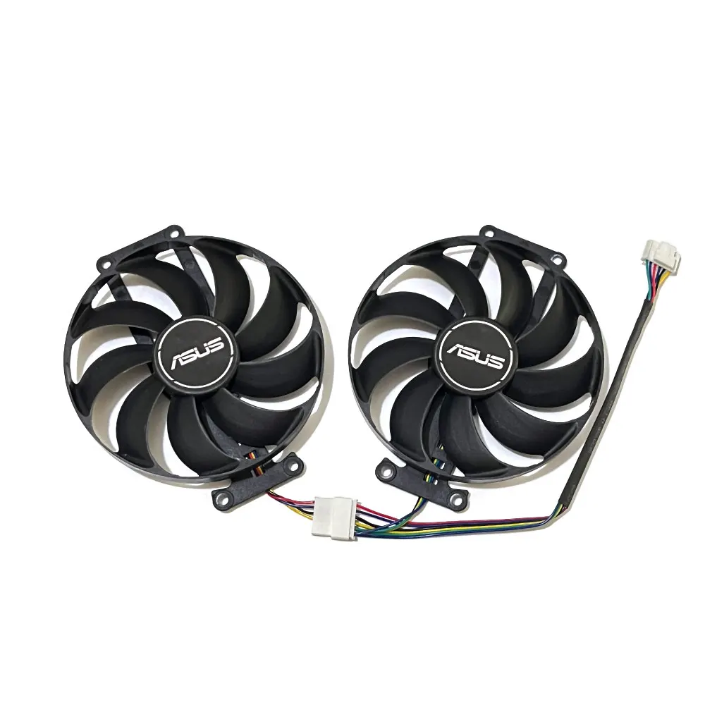 Nuevo ventilador de refrigeración de tarjeta de vídeo Original FDC10H12S9-C T129215SU de 6 pines, para ASUS GTX 1660, 1660S, 1660TI, ASUS RTX 2060, 2060S, 2070 DUAL EVO - imagen 5