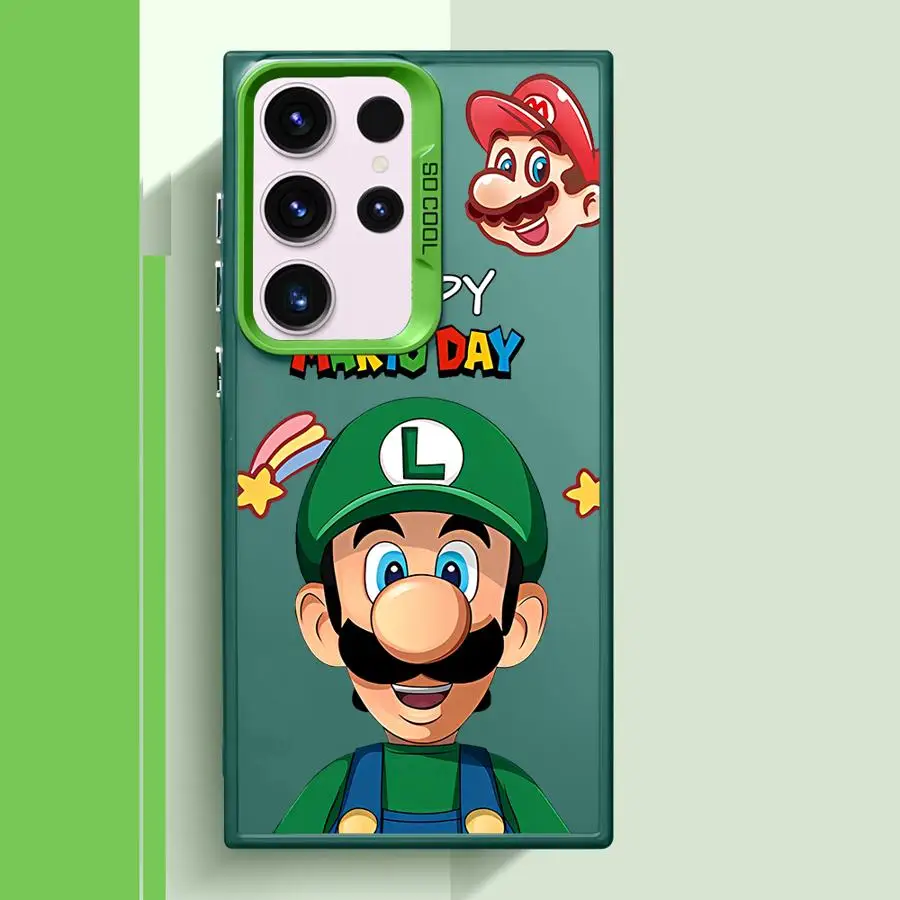 Funda Supers M-Marios para Samsung Galaxy A50s A16 A06 A13 A30 A14 A20s A05s Note 20 A04e A15 A11 A03s A10s A12 S20 Ultra - imagen 4