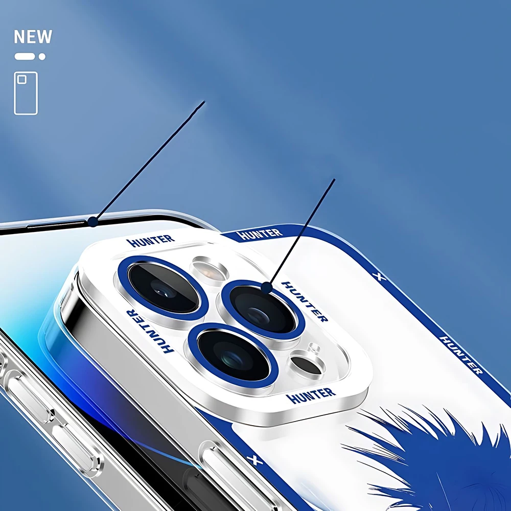 Funda de teléfono Anime HUNTER × HUNTER para Xiaomi Redmi Note 13 12 12S 12C 11 10 10C 13C 10s A1 A2 A3 Pro Plus 4G 5G funda suave de TPU - imagen 2