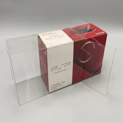 Protector de caja transparente para Sony PSP3000, cajas de recogida, carcasa de juego de almacenamiento TEP, estuche de exposición transparente