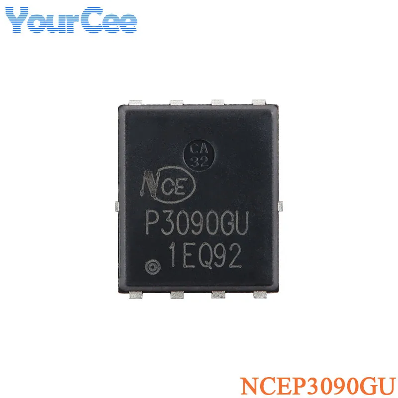 10 uds/5 uds NCEP3090GU DFN-8(5x6) Canal N 30V 90A Super Trench Power MOSFET Transistor de efecto de campo