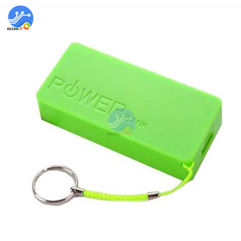 Caja de almacenamiento de batería USB 2x18650, 2 ranuras, bricolaje, cargador de batería, contenedor de soporte de Clip para teléfono - imagen 5