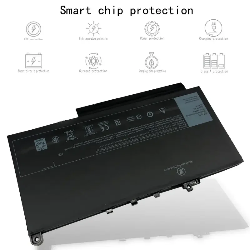 7cjrc batería de ordenador portátil E7470 Serie 12 E7270, placa de circuito Original para Dell Latitude E7470 E7270 21X15 v6vmn 11,4 V 42Wh - imagen 3