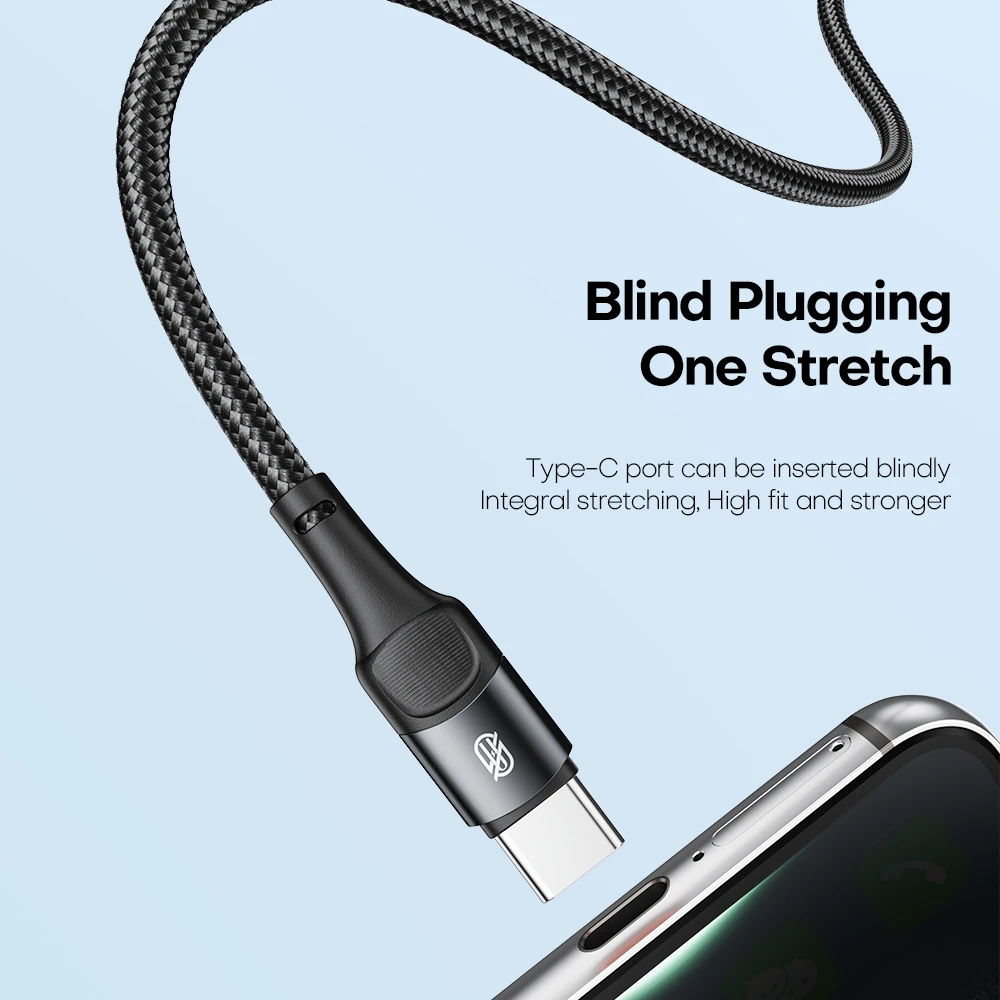 Cable USB-C Carga Rápida 100W – Compatible Huawei Samsung OnePlus