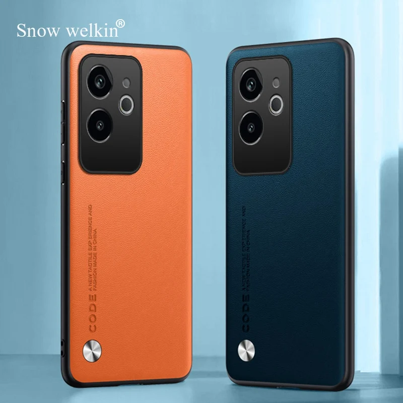 Funda de cuero PU para Realme GT 6T 6 GT6, carcasa de silicona a prueba de golpes para Realme GT 6 GT6 6T, funda trasera para teléfono - imagen 5